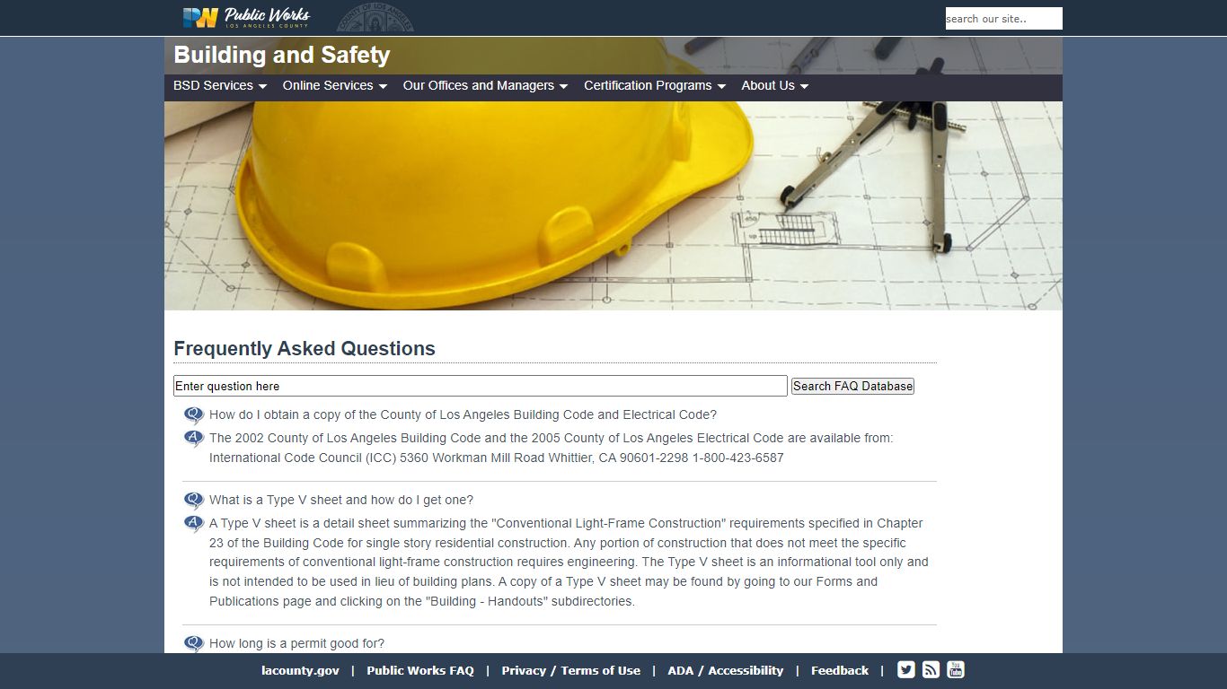 Los Angeles County Building and Safety